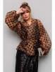 Туника артикул: 1061 кофе от Anastasia - вид 1