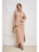 Юбочный костюм артикул: 1050.3 бежевый от Anastasia - вид 8