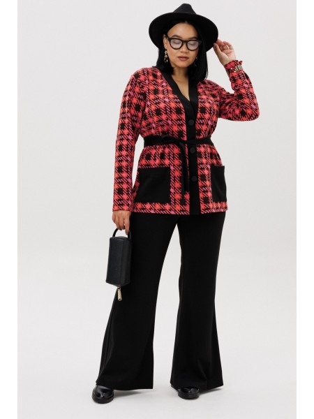 1291 черно-розовый