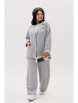 Брючный костюм артикул: 1299 серый меланж от Anastasia - вид 13