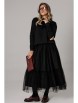 Юбочный костюм артикул: 1294 черный от Anastasia - вид 10