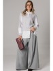 Брючный костюм артикул: 1242.2 французский серый от Anastasia - вид 5