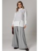 Брючный костюм артикул: 1242.2 французский серый от Anastasia - вид 7