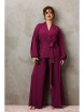 Брючный костюм артикул: 1063.1 марсала от Anastasia - вид 1