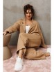 Брючный костюм артикул: 1299 песочный от Anastasia - вид 17