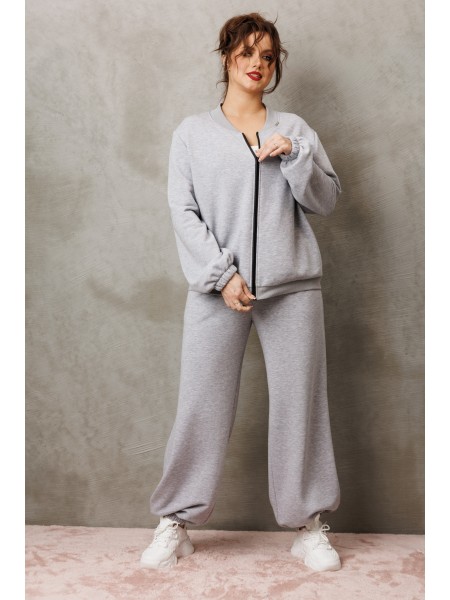 1317 серый меланж