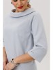 Юбочный костюм артикул: 1163 серо-голубой от Anastasia - вид 4