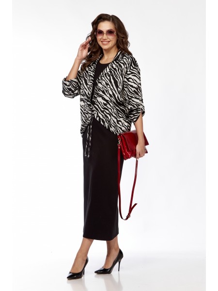 2425/1 черный+зебра