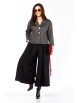 Брючный костюм артикул: 2527 черный от TAITA PLUS - вид 5
