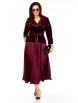 Юбочный костюм артикул: 2533 бургунди от TAITA PLUS - вид 6