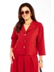 Брючный костюм артикул: 2522/4 красный от TAITA PLUS - вид 3