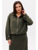 Юбочный костюм артикул: 5079 хаки от Фантазия Мод - вид 3