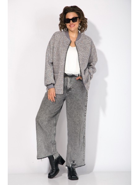 М1342 серый меланж