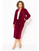 Юбочный костюм артикул: М1487 винный от Лилиана - вид 10