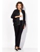 Брючный костюм артикул: М1493БрПн черный от Лилиана - вид 7