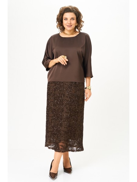 1334 коричневый