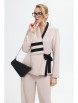 Брючный костюм артикул: 2280 бежевый от AlaniCollection - вид 8