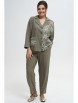 Брючный костюм артикул: 2287 хаки от AlaniCollection - вид 1