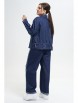 Брючный костюм артикул: 2298 джинс от AlaniCollection - вид 2