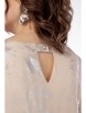 Нарядное платье артикул: 2310 бежевый с напылением от AlaniCollection - вид 5