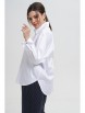 Брючный костюм артикул: 2302 белый, черный от AlaniCollection - вид 7