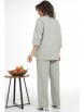 Брючный костюм артикул: 2323 серый от AlaniCollection - вид 2
