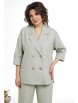 Брючный костюм артикул: 2323 серый от AlaniCollection - вид 5