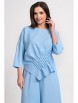 Брючный костюм артикул: 2311 голубой от AlaniCollection - вид 4
