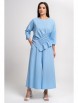 Брючный костюм артикул: 2311 голубой от AlaniCollection - вид 5
