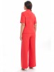Брючный костюм артикул: 2334 коралл от AlaniCollection - вид 2