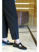 Брючный костюм артикул: 2418 черный от AlaniCollection - вид 12
