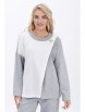 Брючный костюм артикул: 2447 серый от AlaniCollection - вид 6