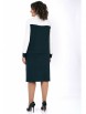 Юбочный костюм артикул: 2462 молоко+изумруд от AlaniCollection - вид 2