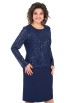Нарядное платье артикул: 2458 синий от AlaniCollection - вид 3