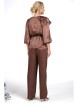 Брючный костюм артикул: 2479 капучино от AlaniCollection - вид 2