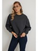 Худи, толстовки артикул: 1267 графит от Mirolia - вид 3