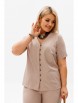 Брючный костюм артикул: 1401 капучино от Anelli - вид 4