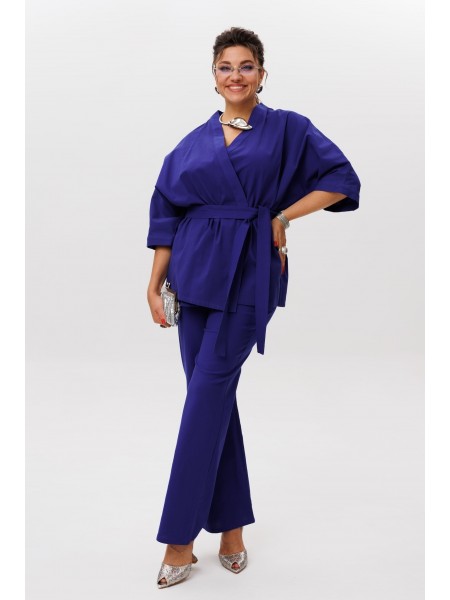 1597 пурпурно синий