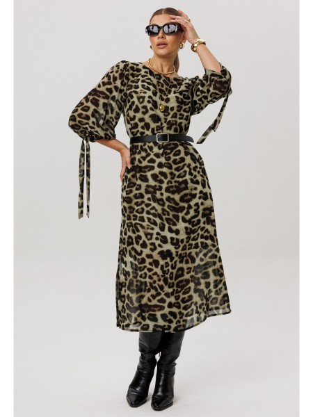 1733 зеленый леопард