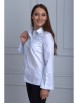 Блузка артикул: 751 голубой от Anelli - вид 4