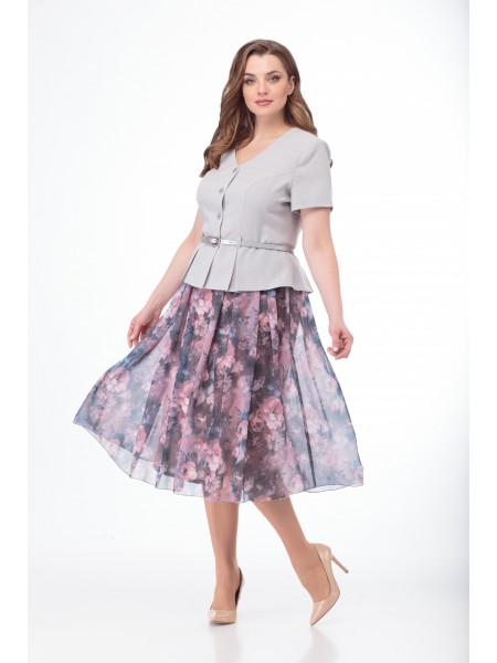 690 серый+пионы