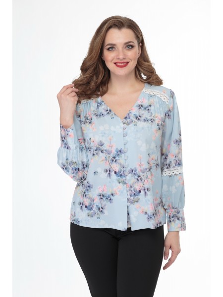 827 голубой фон