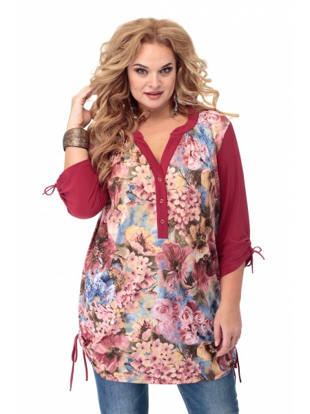 434 рукав бордо