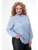 Блузка артикул: 408 голубой от Anelli - вид 2