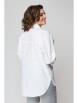 Брючный костюм артикул: М-931б белый+серый от Solomea Lux - вид 2