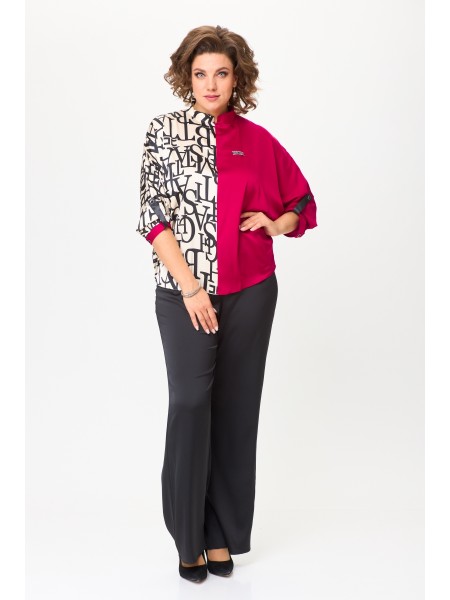 М-747/968 красный+черный с бежевым