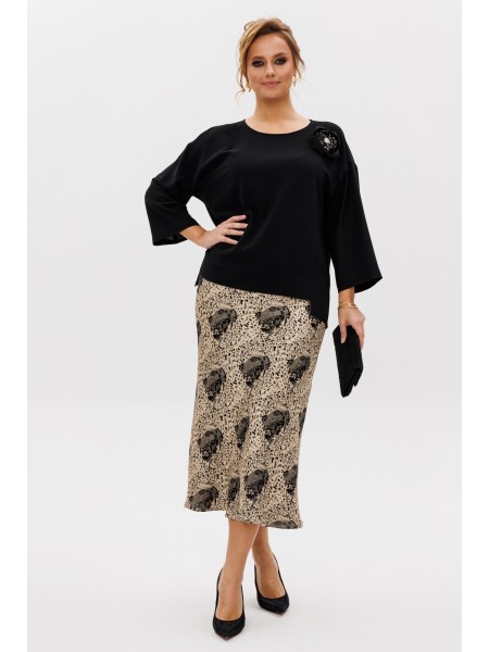 М-241 черный+золото