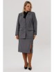 Юбочный костюм артикул: М226 серый от OVERYOU - вид 5
