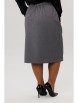 Юбочный костюм артикул: М226 серый от OVERYOU - вид 10