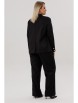 Брючный костюм артикул: М228 черный от OVERYOU - вид 2